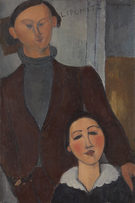 Jacques and Berthe Lipchitz, 1916 (oil on canvas)
